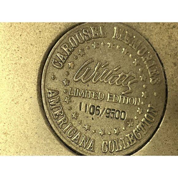 Limited Edition Memories Americana Carousel Horse Figurine By Willets 1106/9500 - Picture 2 of 9